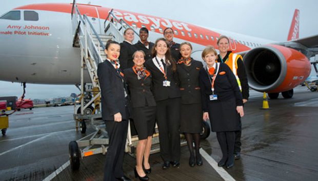 easyJet celebrates International Women's Day 2017 with all-female ...