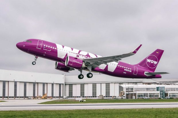 WOW air Airbus A320neo