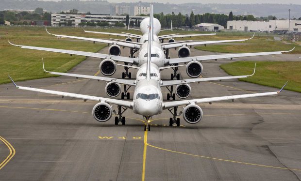 Airbus lineup