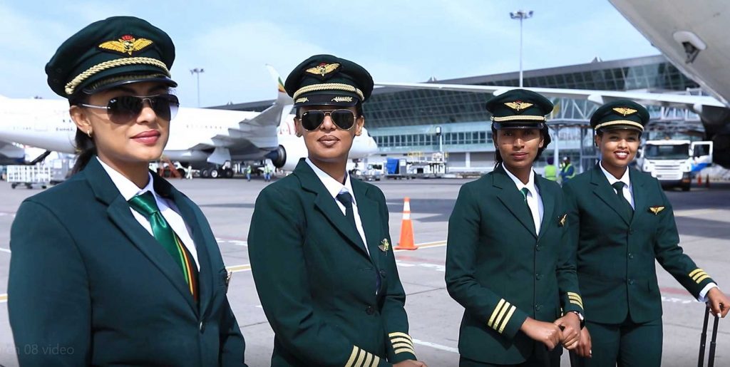Ethiopian operates allwomen flight to US to inspire African pilots